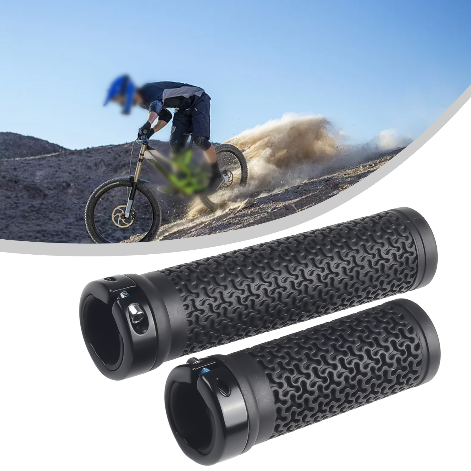 Commuter Bike Lock - 1 çift bisiklet kolu yumuşak kauçuk