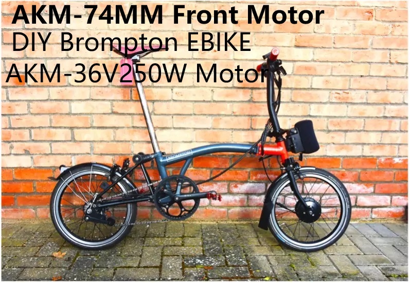 Dynamo Hub Front - Elektrikli brompton bisiklet motoru için uygun