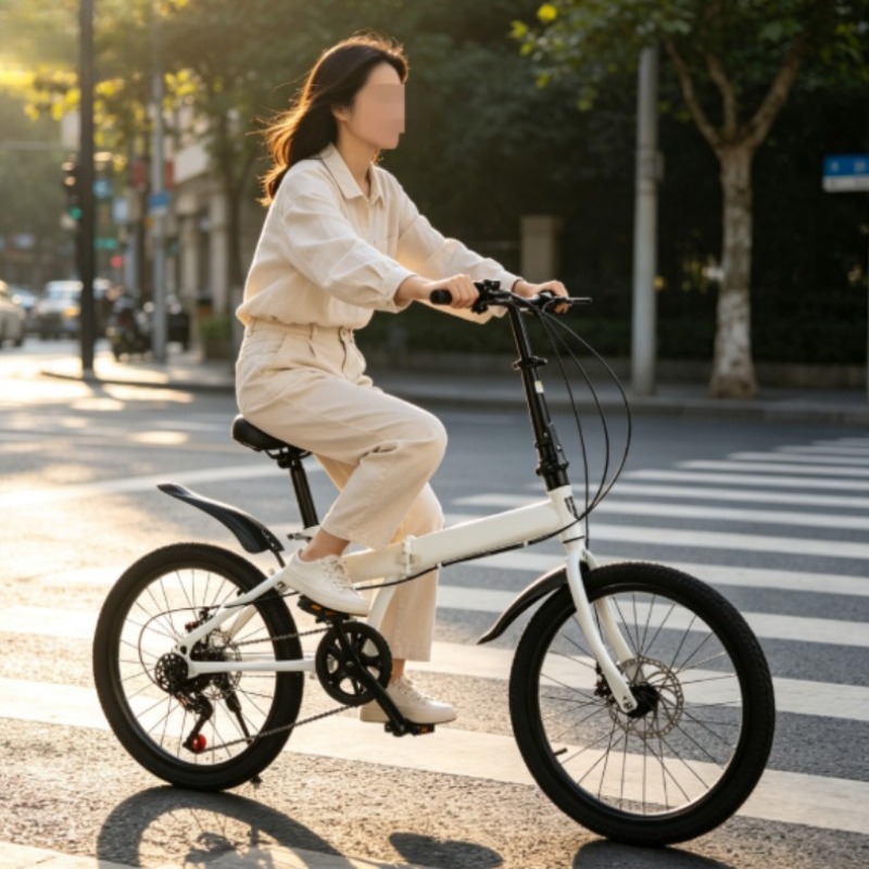 Cycling Commute Speed - Katlanır Bisiklet 20 Inç Erkek Kadın