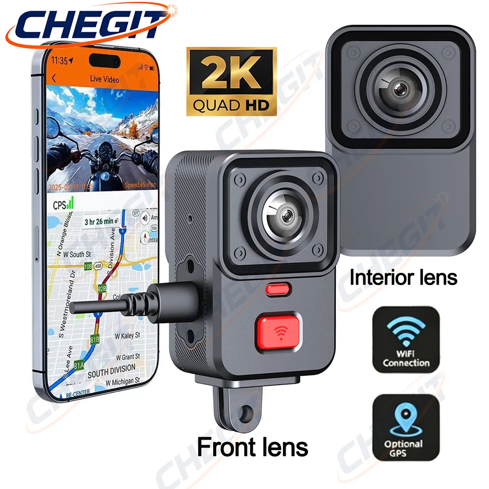 Cycling Loop - 2 Kameralı Motosiklet DVR 2K HD