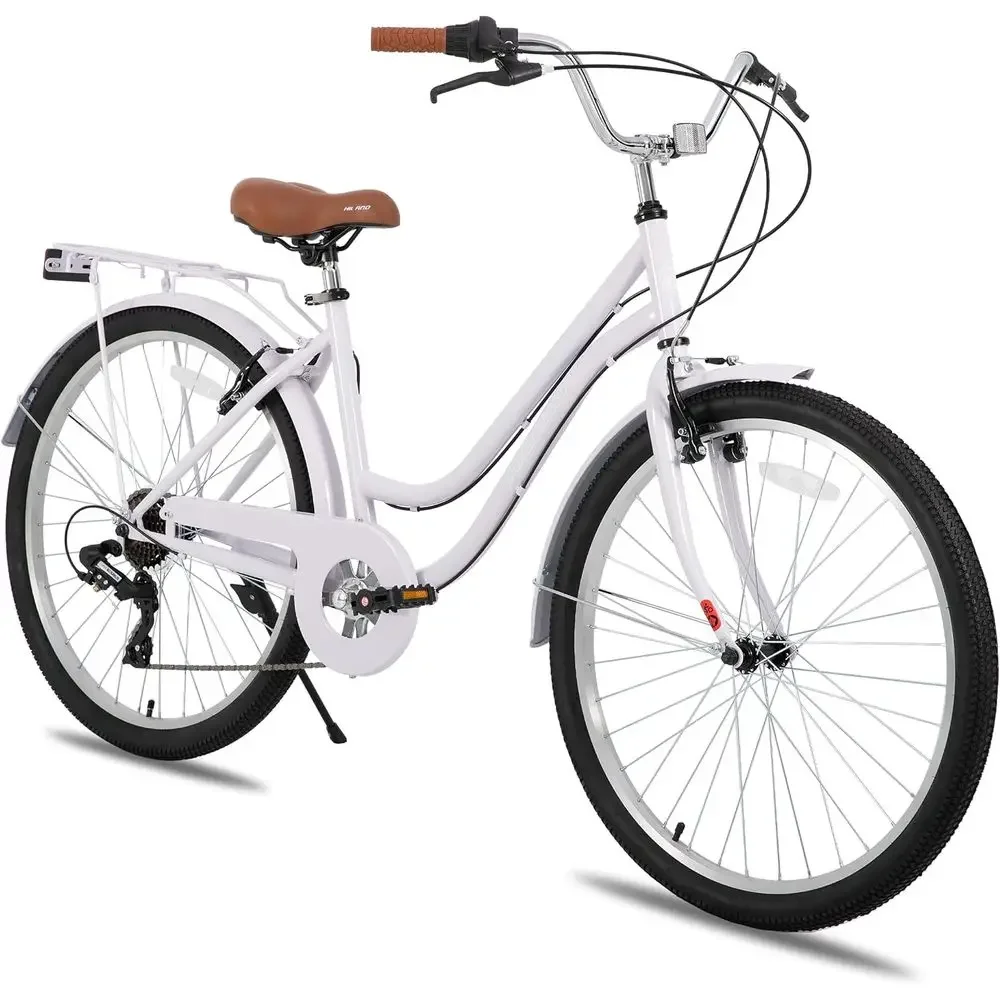 Cycling Commute Speed - 26 inç 7 Vitesli, Arkadan Bagajlı,