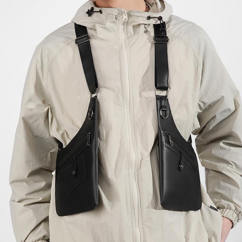 Waterproof Cycling Commute - Ayarlanabilir Askılı Açık Göğüs Paketi Geçirmez