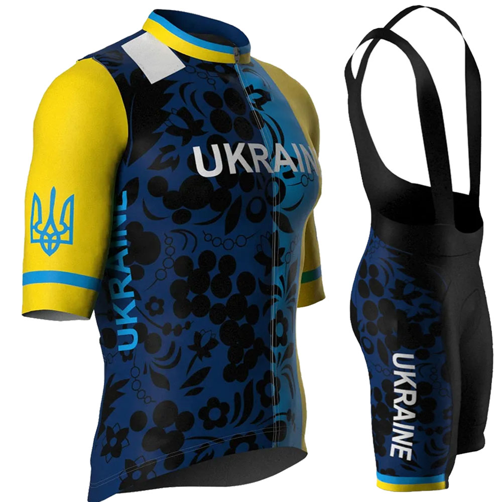 Cycling Commute Shorts - Ukrayna Milli Takımı 2026 Bisiklet Forması