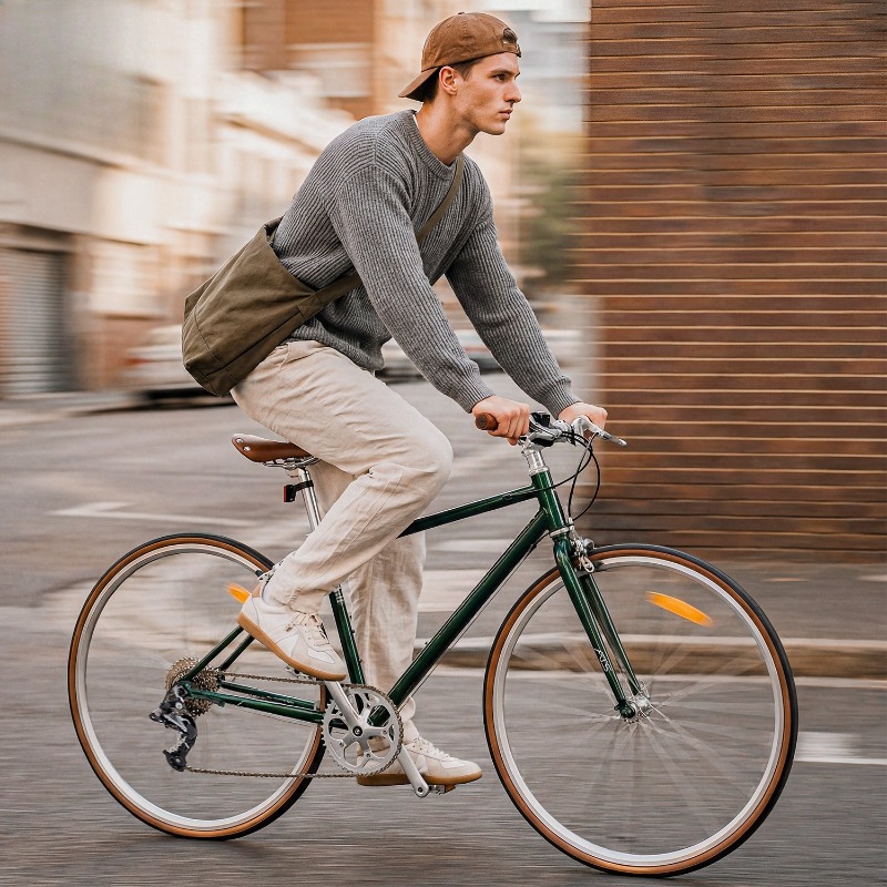 Bisiklet düz gidonlu yol bisik - Cycling Commute Speed incelemesi ve fiyatı