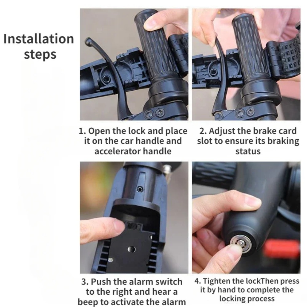 110dB Motosiklet Gidon Alarm K - Commuter Bike Lock incelemesi ve fiyatı