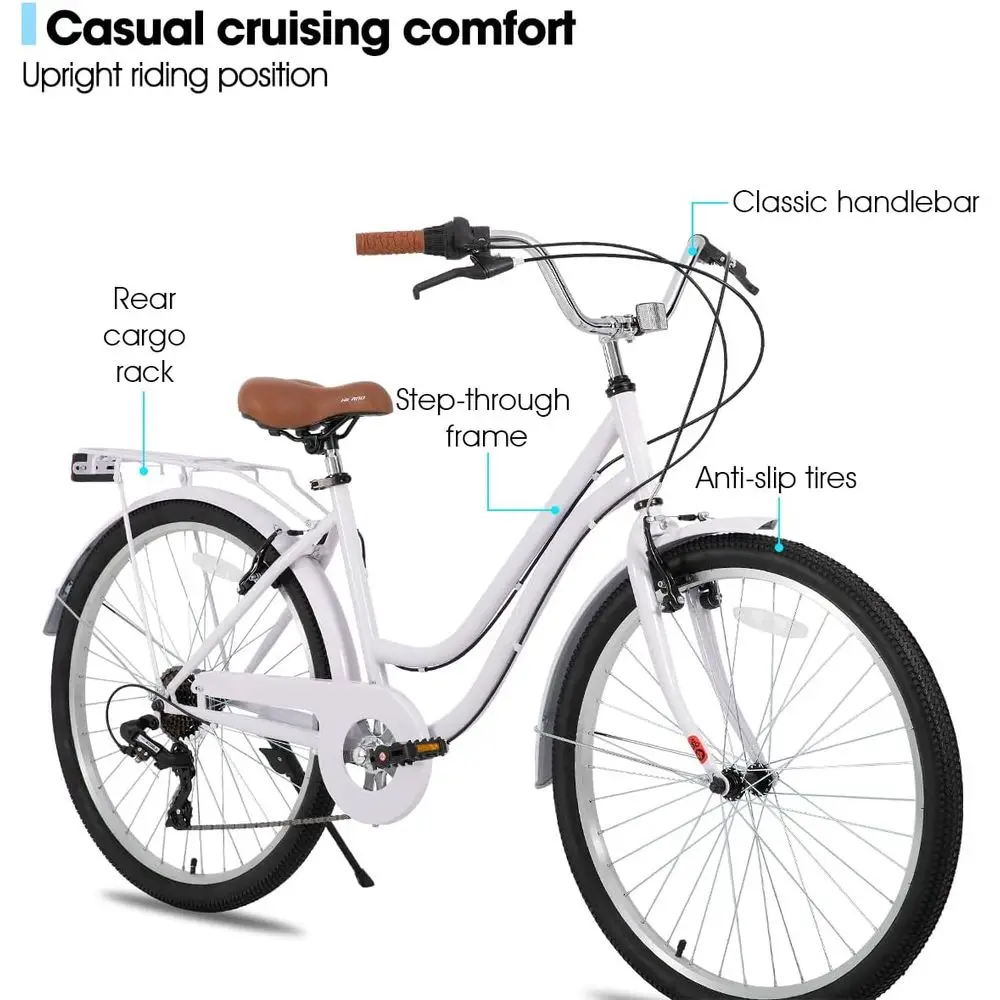 26 7 Vitesli, Arkadan Raflı, E - Cycling Commute Speed incelemesi ve fiyatı