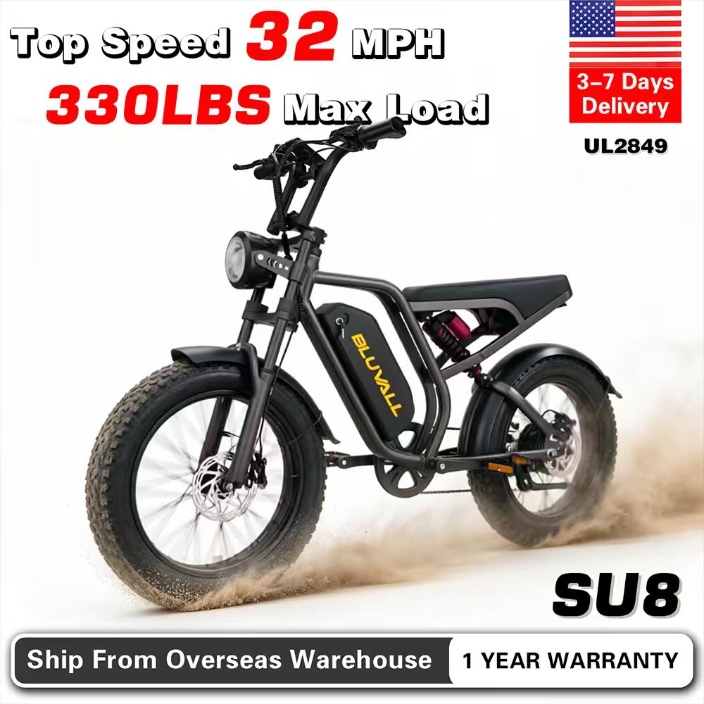 Bluvall Su8 Pack 1500W/2000W 8 - Commuting On Road Bike incelemesi ve fiyatı