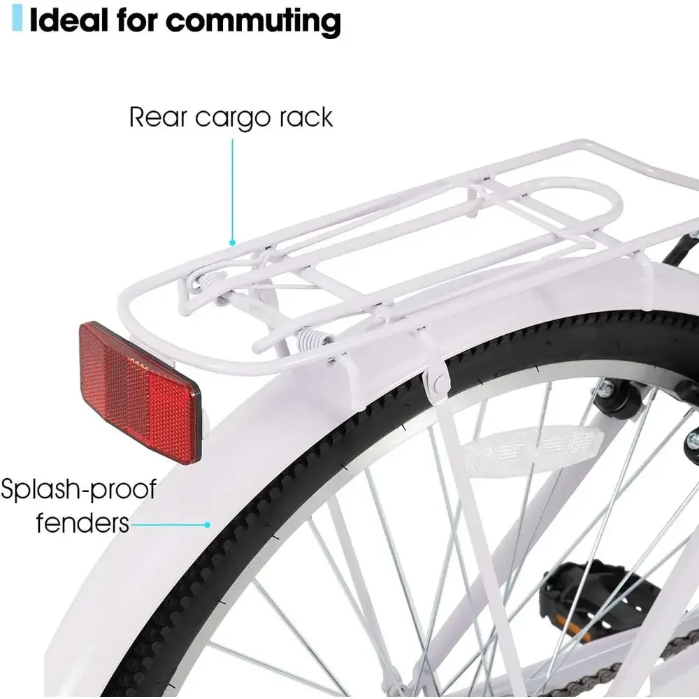 26 inç 7 Vitesli, Arkadan Baga - Cycling Commute Speed incelemesi ve fiyatı