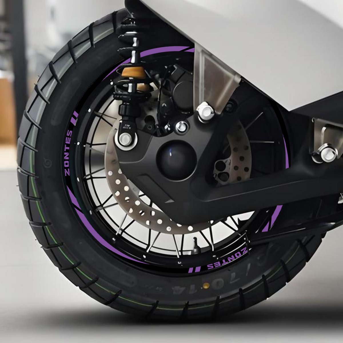 ZONTES 368G Yansıtıcı motosikl - Dynamo Hub Front incelemesi ve fiyatı