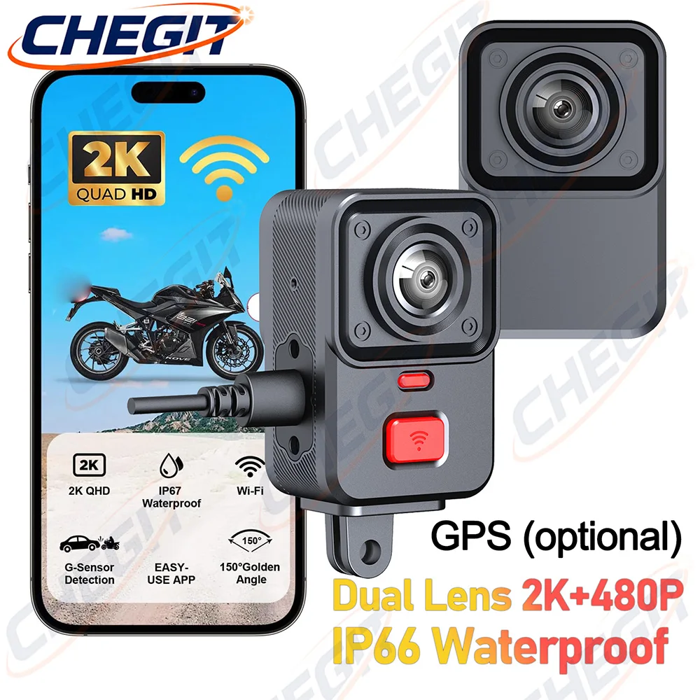 2 Kameralı Motosiklet DVR 2K H - Cycling Loop incelemesi ve fiyatı
