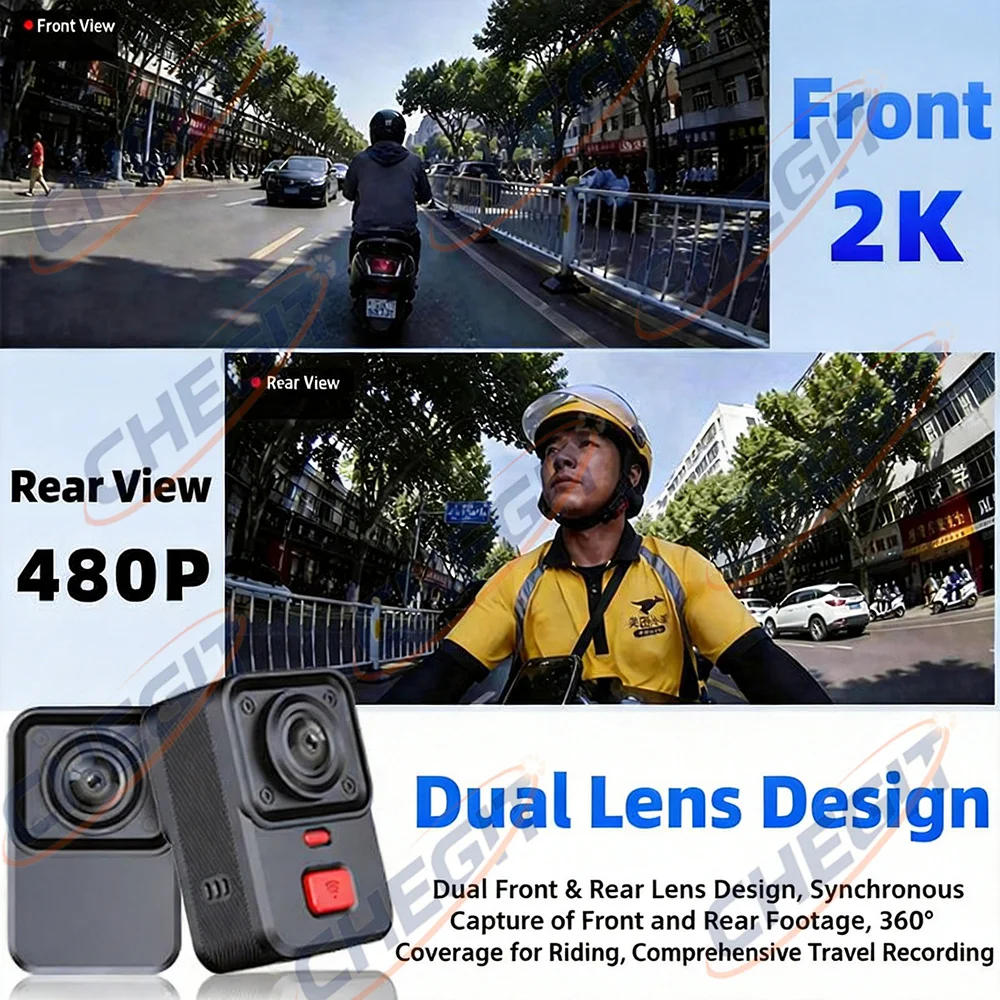 2 Kameralı Motosiklet DVR 2K H - Cycling Loop incelemesi ve fiyatı