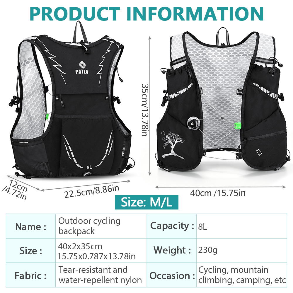 NEWBOLER 8L Açık Hava Koşu Sır - Cycling Commute Backpack incelemesi ve fiyatı